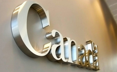 Вывески в виде объёмных букв