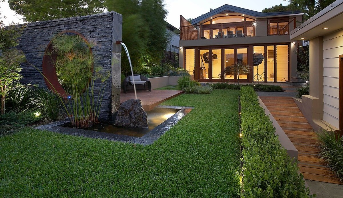 Красивый ландшафтный дизайн участка