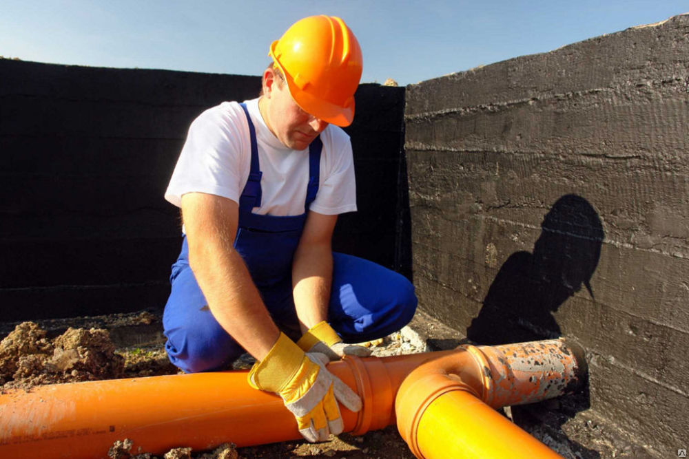 Монтаж внутренней и наружной канализации