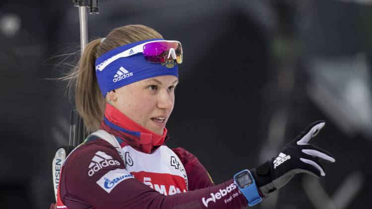 Российская биатлонистка Резцова заняла пятое место в спринте на этапе КМ в Анси