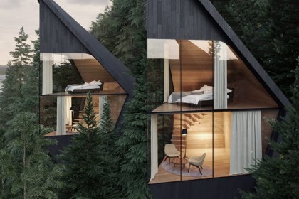 Модульные дома для глэмпингов