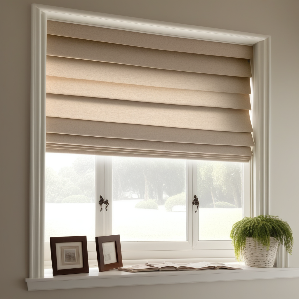 На чем крепятся римские шторы?