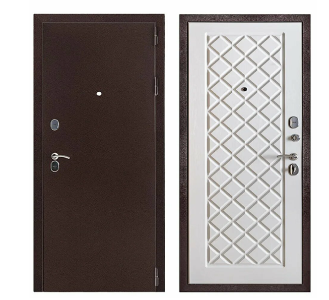 Бюджетная сборка на практичные и универсальные двери с заказом установки в Алматы