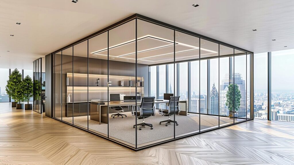 Стеклянные перегородки: современное решение для создания открытых и функциональных пространств