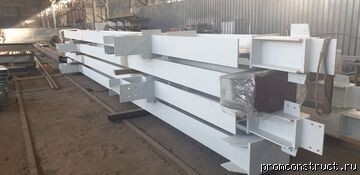 Металлические колонны различного сечения, сварные и сборные