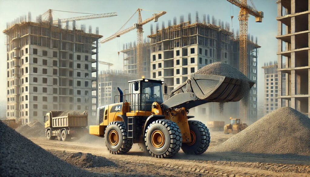 Фронтальные погрузчики для тяжелых условий: обзор мощной техники