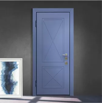 Металлические двери с двухконтурным уплотнением